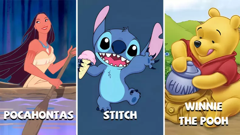 De quels trois personnages Disney êtes-vous le mélange ?